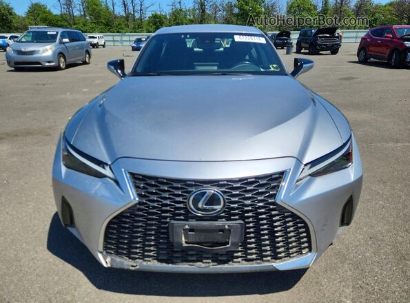 JTHA81F29M5045358 2021 LEXUS IS Silver Вид спереду