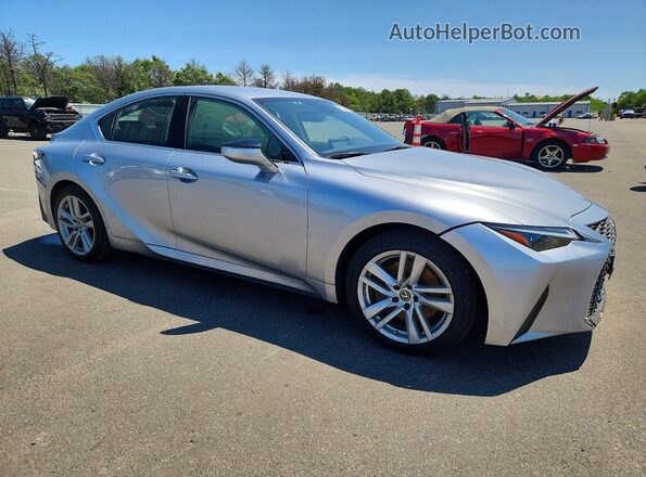 JTHA81F29M5045358 2021 LEXUS IS Silver Передня права чверть