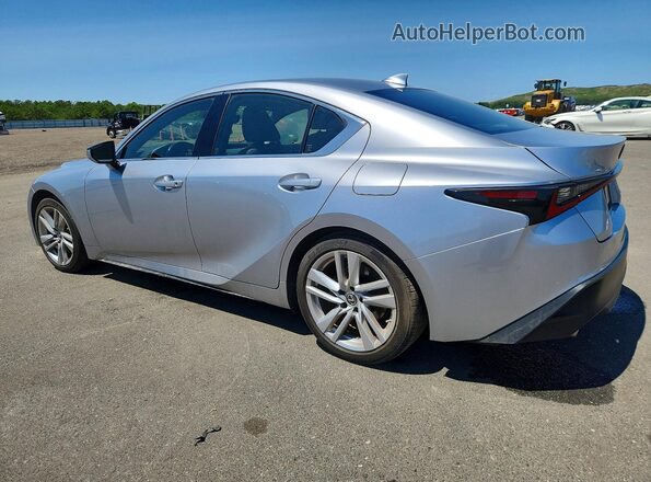 JTHA81F29M5045358 2021 LEXUS IS Silver Задня ліва чверть