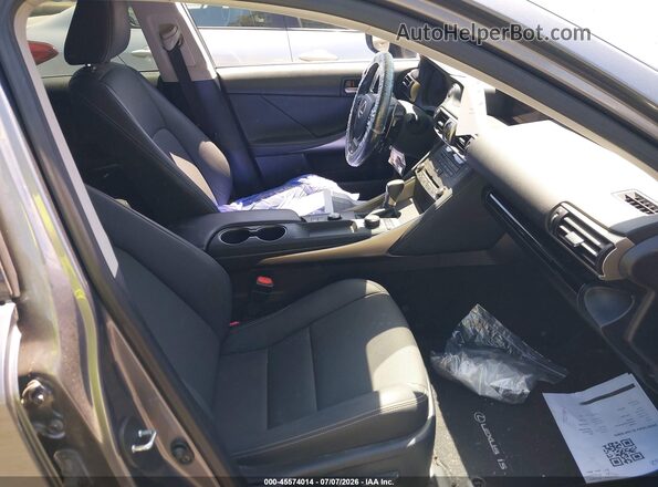 JTHAA1D26L5103108 2020 LEXUS IS 300 Серый Вид салона спереди
