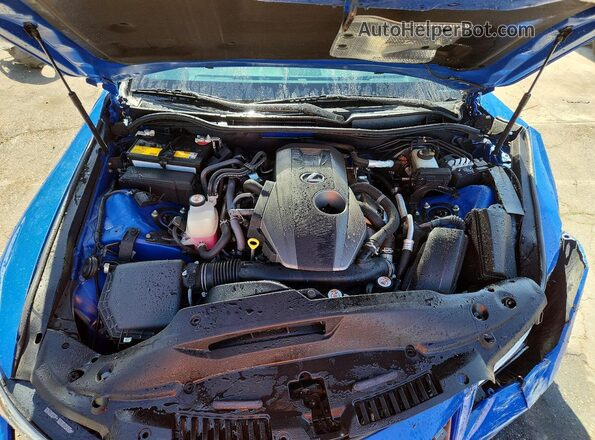 JTHAA1D28M5116413 2021 LEXUS IS Blue Rear interior view