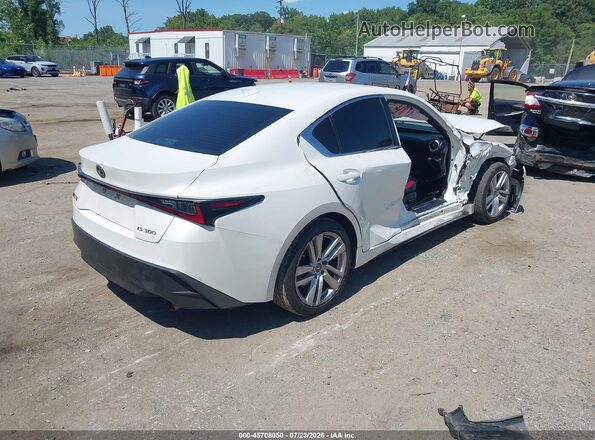 JTHAA1D2XM5116686 2021 LEXUS IS 300 White Tył prawy