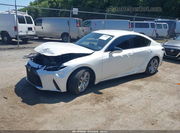JTHAA1D2XM5116686 2021 LEXUS IS 300 White Przód lewy