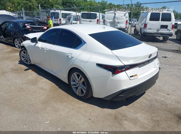 JTHAA1D2XM5116686 2021 LEXUS IS 300 White Tył lewy