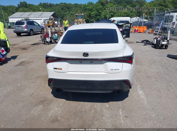 JTHAA1D2XM5116686 2021 LEXUS IS 300 White 