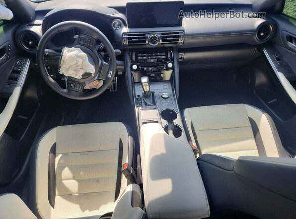 JTHAP1D20S5007438 2025 LEXUS IS Silver Vista del salpicadero