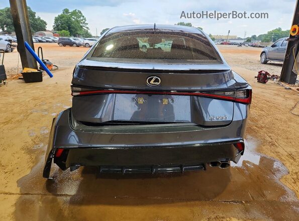 JTHAP1D22R5006284 2024 LEXUS IS Gray Вид ззаду