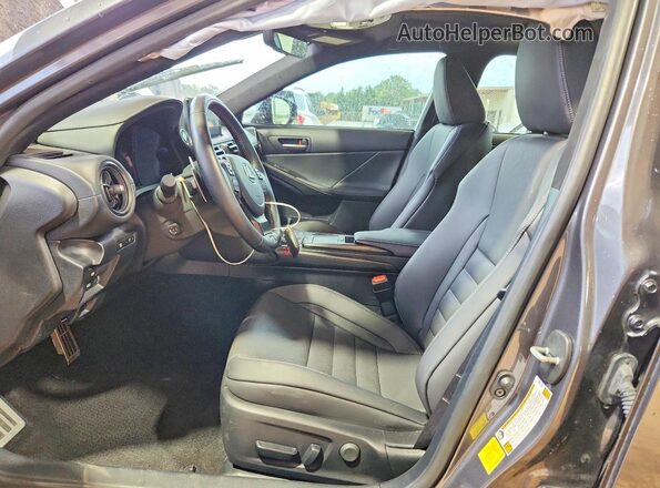 JTHAP1D22R5006284 2024 LEXUS IS Gray Вид салону спереду