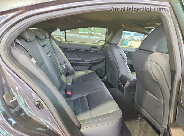 JTHAP1D22R5006284 2024 LEXUS IS Gray Вид задніх сидінь