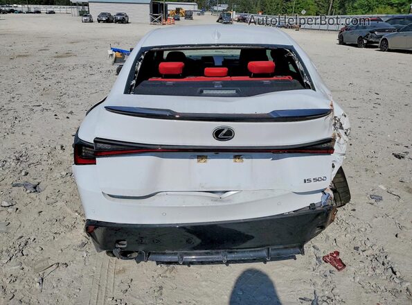 JTHAP1D25N5001767 2022 LEXUS IS White Widok z tyłu