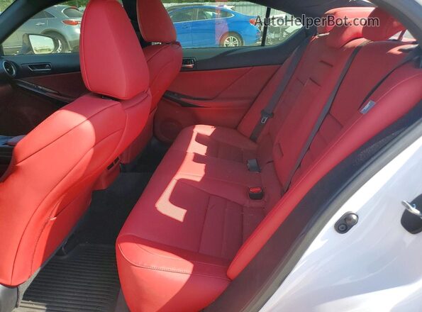 JTHAP1D25N5001767 2022 LEXUS IS White Widok tylnych siedzeń