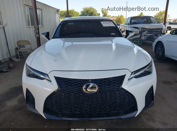 JTHAP1D27N5001138 2022 LEXUS IS 500 White Սարքավորումների վահանակի տեսք