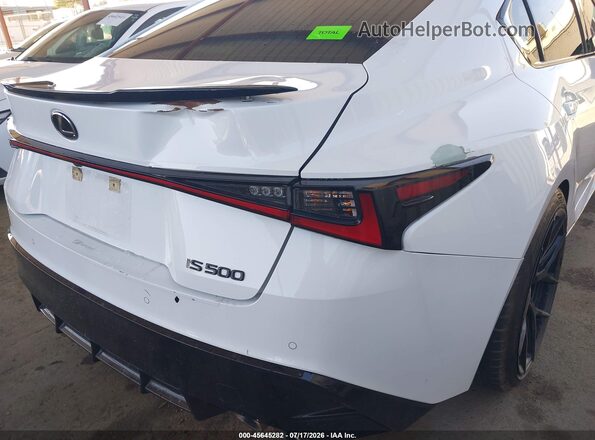 JTHAP1D27N5001138 2022 LEXUS IS 500 White 