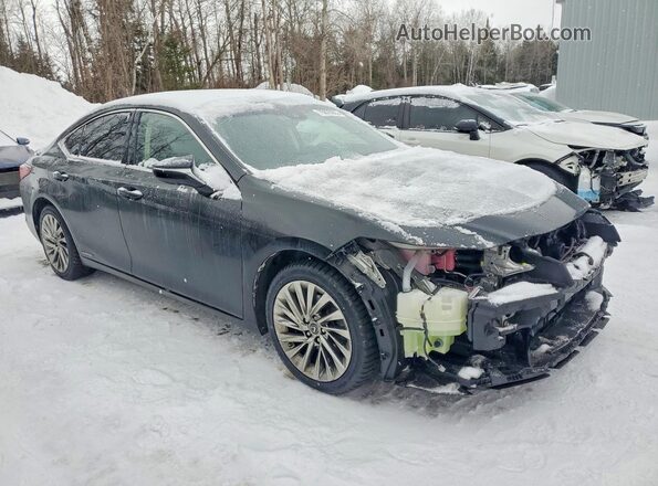 JTHB21B10K2011147 2019 LEXUS ES Black Передня права чверть