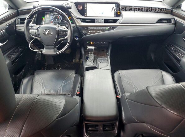 JTHB21B10K2011147 2019 LEXUS ES Black Вид панелі приладів