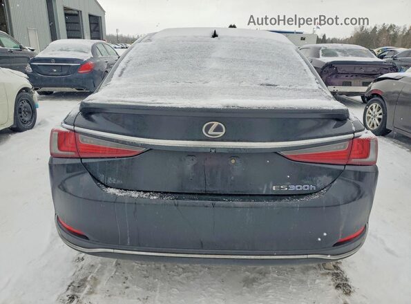 JTHB21B10K2011147 2019 LEXUS ES Black Вид ззаду