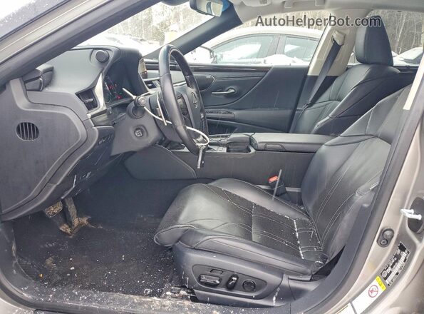 JTHB21B10K2011147 2019 LEXUS ES Black Вид салону спереду