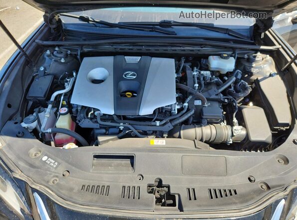 JTHB21B18K2004401 2019 LEXUS ES Black Widok wnętrza z tyłu