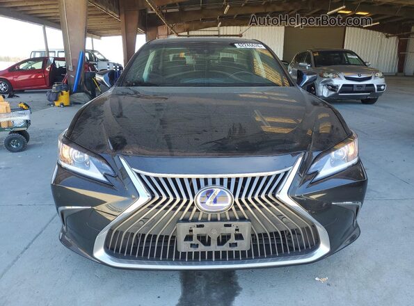 JTHB21B1XK2042275 2019 LEXUS ES Black Widok z przodu