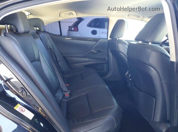 JTHB21B1XK2042275 2019 LEXUS ES Black Widok tylnych siedzeń