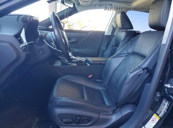 JTHB21B1XK2042275 2019 LEXUS ES Black Widok wnętrza z przodu