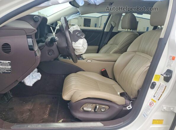 JTHB51FF0J5003737 2018 LEXUS LS Белый Вид салона спереди