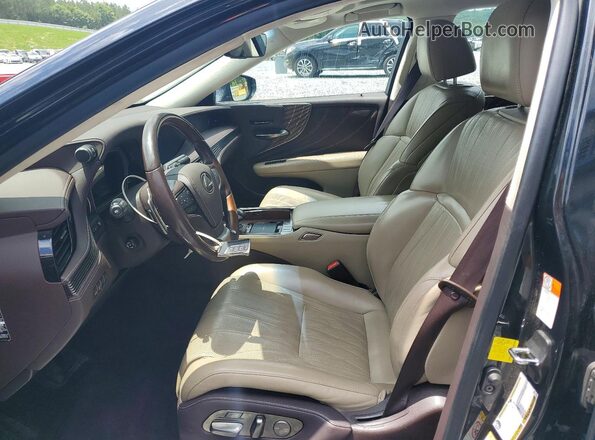 JTHB51FF3K5007749 2019 LEXUS LS Black Вид салону спереду
