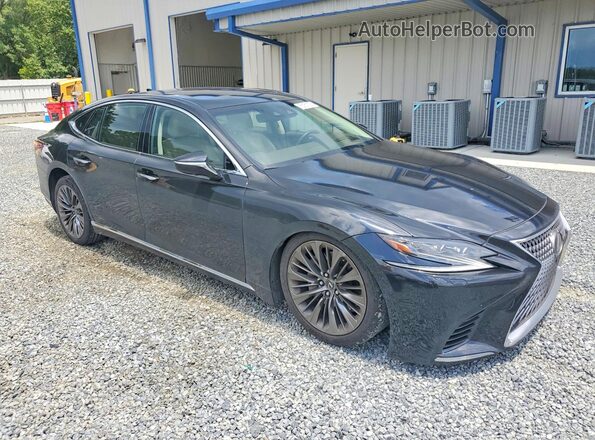 JTHB51FF3K5007749 2019 LEXUS LS Black Передня права чверть