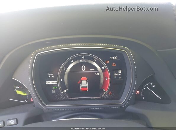 JTHB51FF4J5005250 2018 LEXUS LS 500 Silver უკანა სავარძლების ხედი