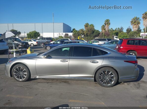 JTHB51FF4J5005250 2018 LEXUS LS 500 Silver სალონის 360-გრადუსიანი ხედი