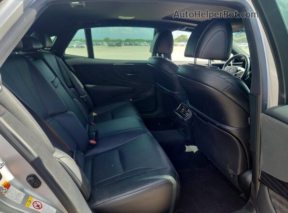 JTHB51FF7J5004352 2018 LEXUS LS Silver Widok tylnych siedzeń