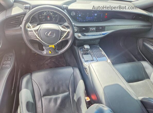 JTHB51FF7J5004352 2018 LEXUS LS Silver Widok deski rozdzielczej