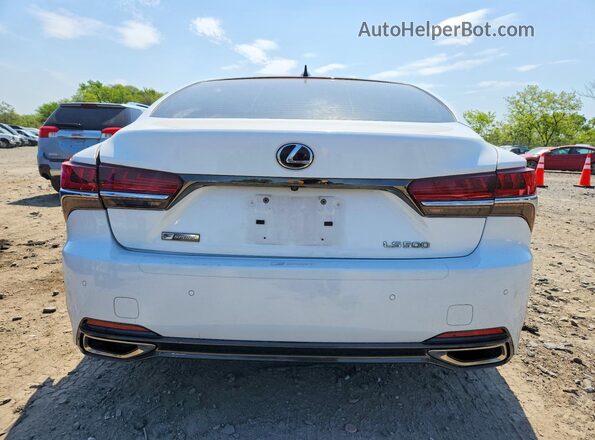 JTHB51FF8J5005753 2018 LEXUS LS White Widok z tyłu