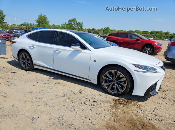 JTHB51FF8J5005753 2018 LEXUS LS White Przód prawy