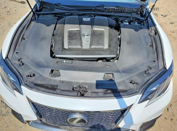 JTHB51FF8J5005753 2018 LEXUS LS White Widok wnętrza z tyłu
