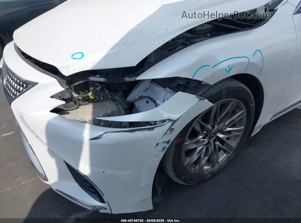 JTHB51FF9K5008436 2019 LEXUS LS 500 White Вид спереду