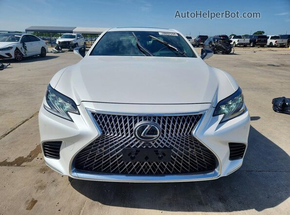 JTHB5LFF7K5008348 2019 LEXUS LS White Դիմացի տեսք