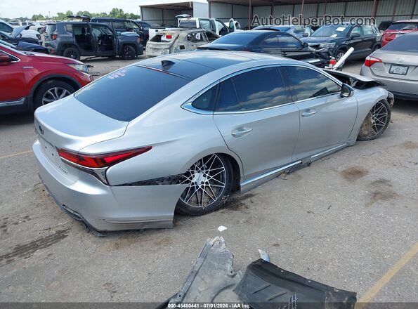 JTHB5LFF9J5004932 2018 LEXUS LS 500 Серый Задняя правая четверть