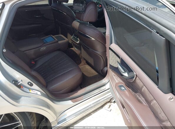 JTHB5LFF9J5004932 2018 LEXUS LS 500 Серый Вид наклейки с VIN-кодом