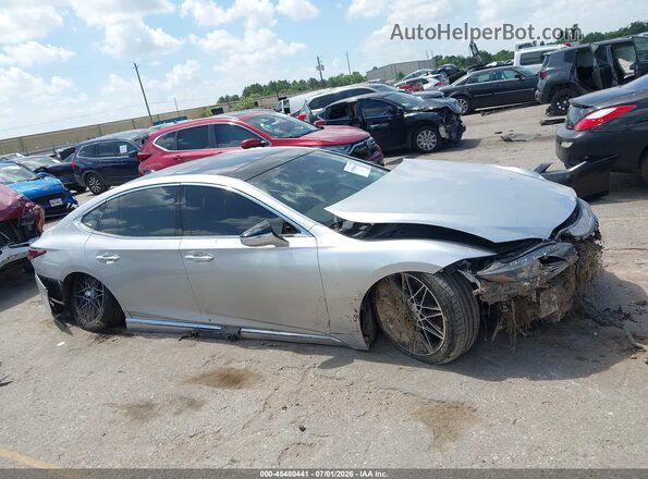 JTHB5LFF9J5004932 2018 LEXUS LS 500 Серый Панорамный вид салона 360°