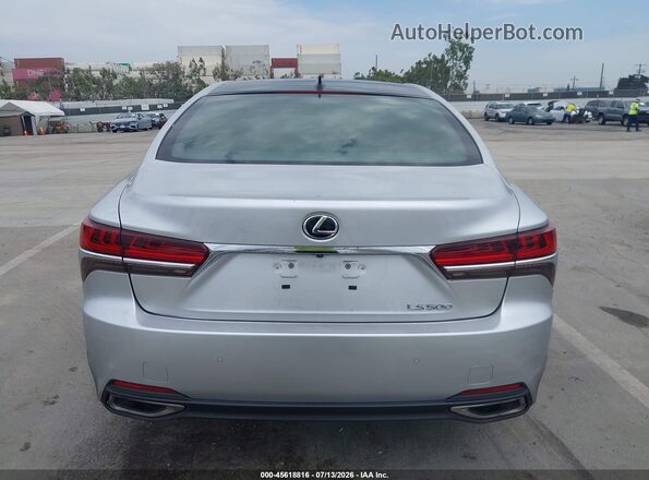 JTHB5LFFXJ5004132 2018 LEXUS LS 500 Silver 