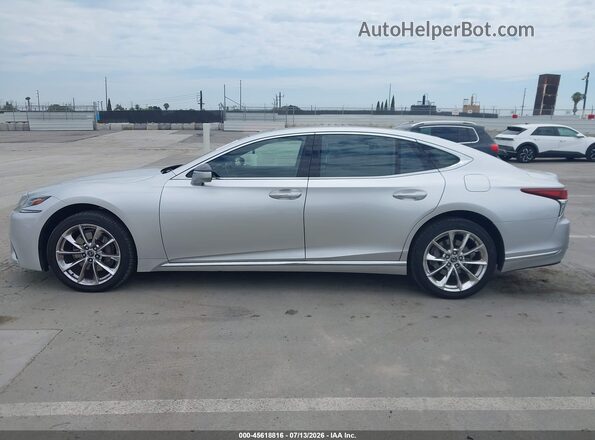 JTHB5LFFXJ5004132 2018 LEXUS LS 500 Silver სალონის 360-გრადუსიანი ხედი