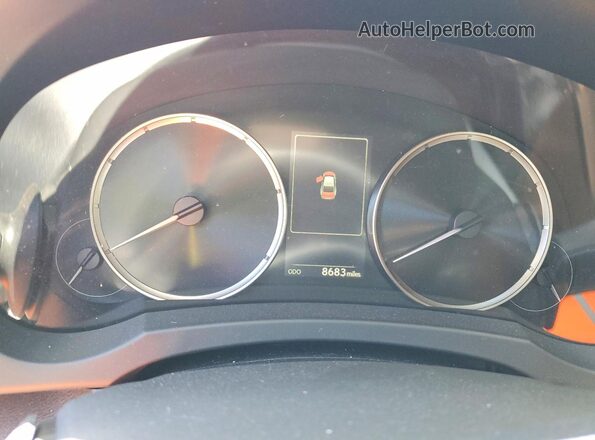 JTHB81F20S5054712 2025 LEXUS IS White Widok zestawu wskaźników