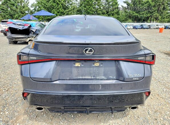 JTHB81F27R5053759 2024 LEXUS IS Silver Հետևի տեսք