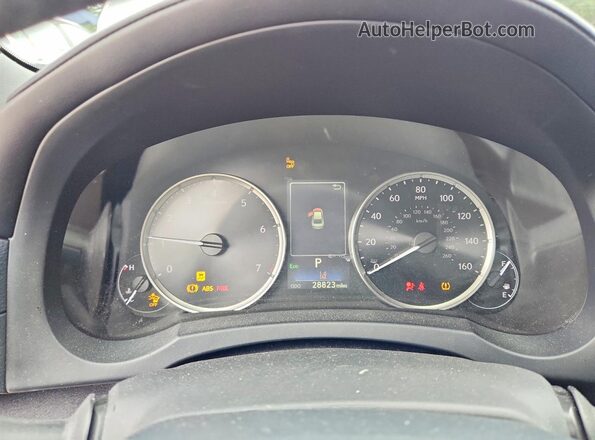 JTHB81F27R5053759 2024 LEXUS IS Silver Սարքավորումների վահանակի տեսք