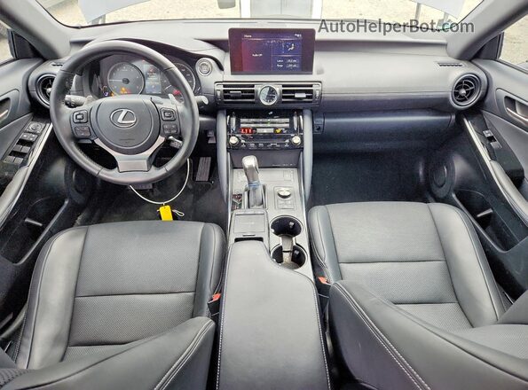 JTHB81F27R5053759 2024 LEXUS IS Silver Առջևի վահանակի տեսք