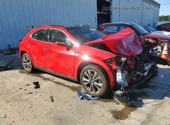 JTHB9JBH7R2071669 2024 LEXUS UX Красный Передняя правая четверть
