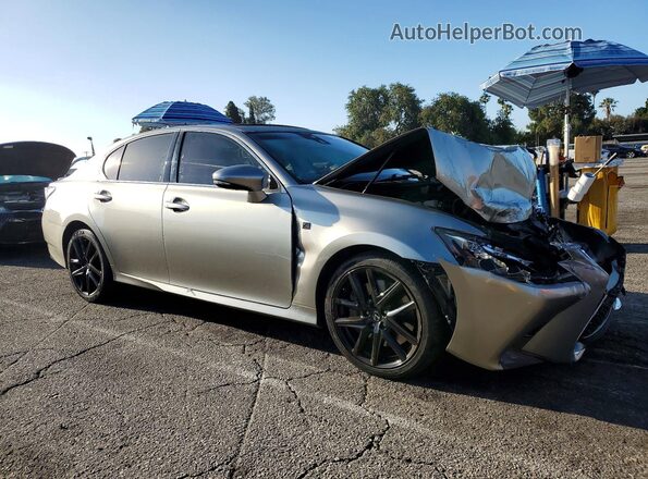 JTHBA1BL8GA000320 2016 LEXUS GS Серый Передняя правая четверть
