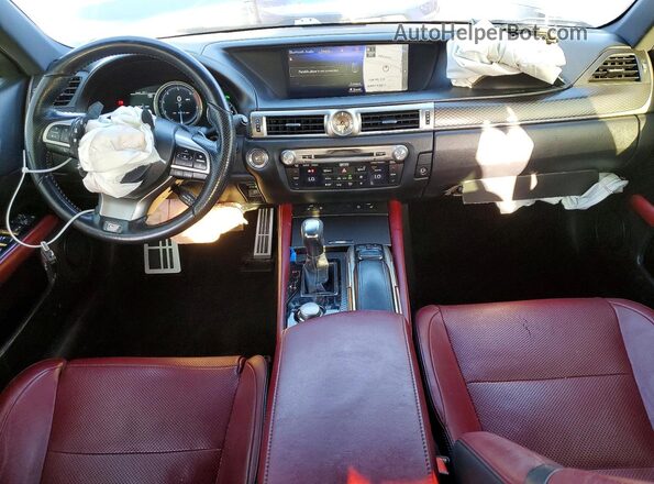 JTHBA1BL8GA000320 2016 LEXUS GS Серый Вид панели приборов