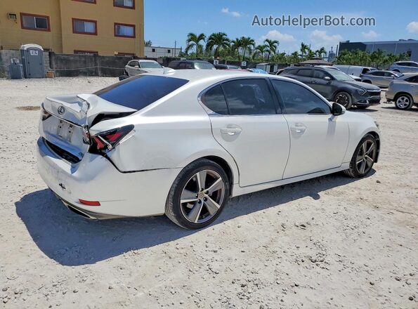 JTHBA1BL9GA000777 2016 LEXUS GS White Задня права чверть